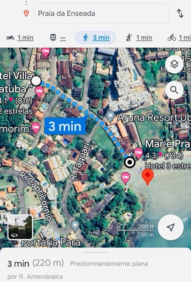 Apartamento Com Acesso A Pe A Santa Rita - Enseada - Ubatuba Exterior foto